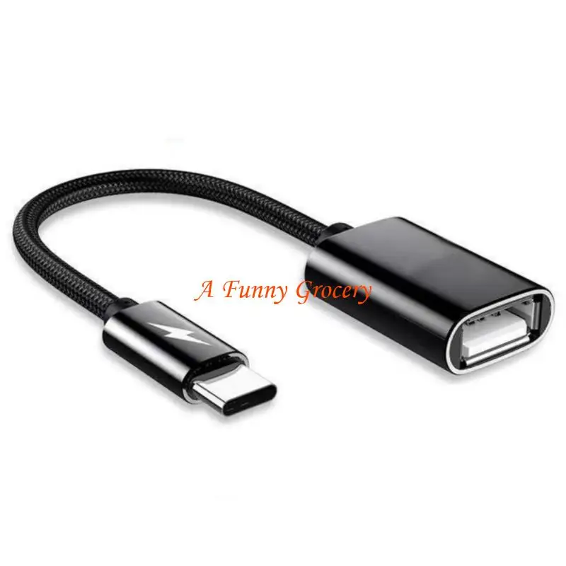 

652E Efficient Data Transfer OTG Cable Long Service OTG Adapter for Phones Tablets