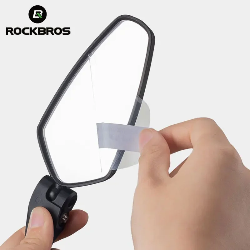 ROCKBROS HD View MTB Road Bike Mirrors 360 Angle Adjustable Handlebar Wide Range Rearview Mirror For Motorcycle Accessories