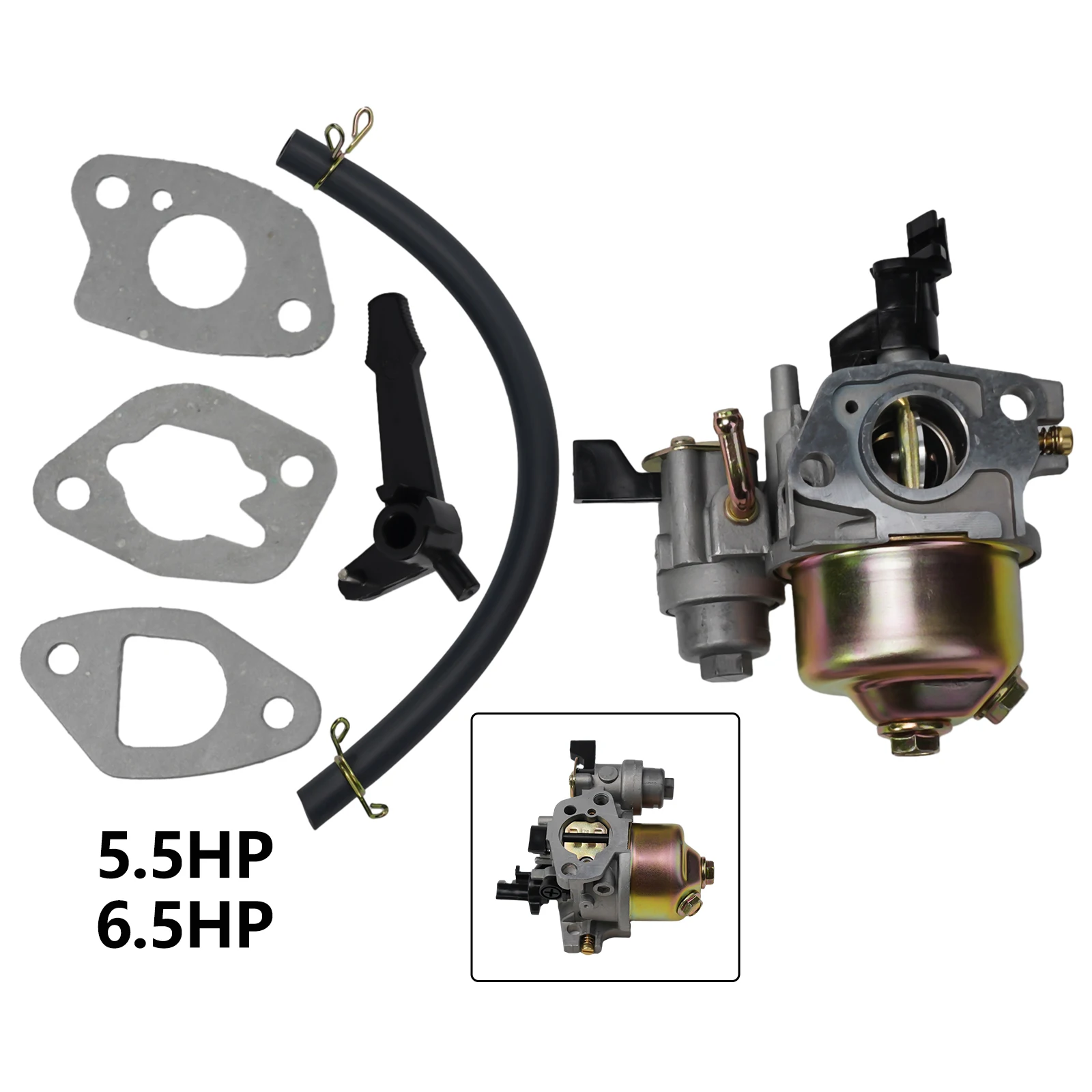 

Reliable Carburetor for Jingke and For Ruixing 5 5hp 6 5hp 168F Water Pump Pressure Washer Enhanced Durability