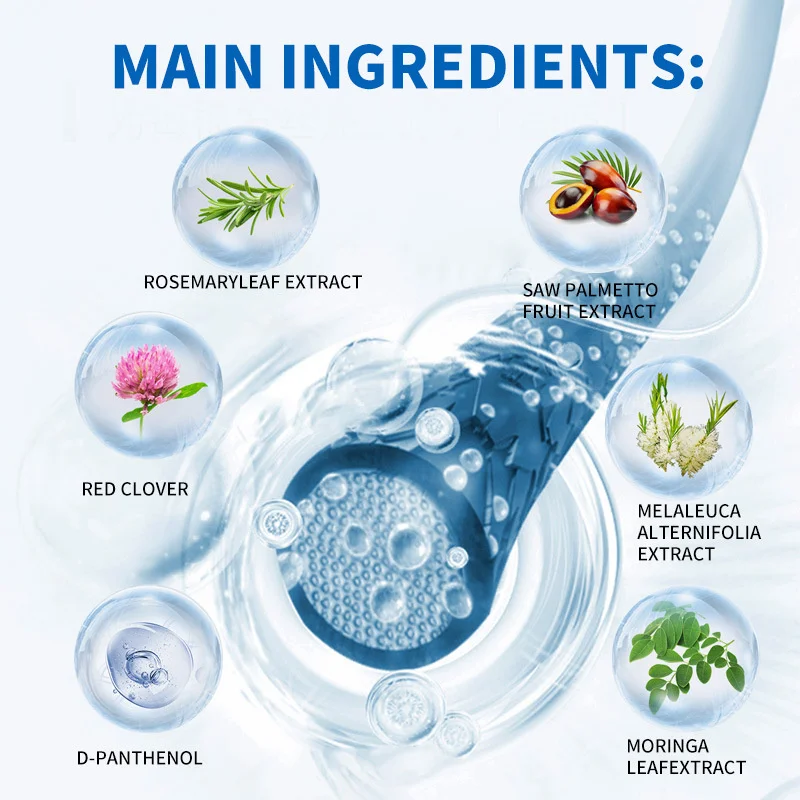 Rosemary Hair Care Serum Roller Ball Moisturizing Repairing Split Ends Strengthening Care For All Hair Types