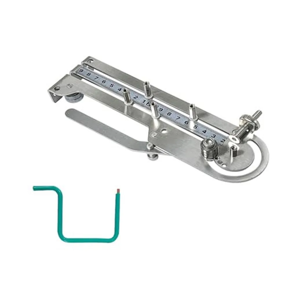 Manual Wire Bender Machine 16.4mm Steel Tool For Electrical Box Breadboard Home Control Panel Wiring Hand Tools