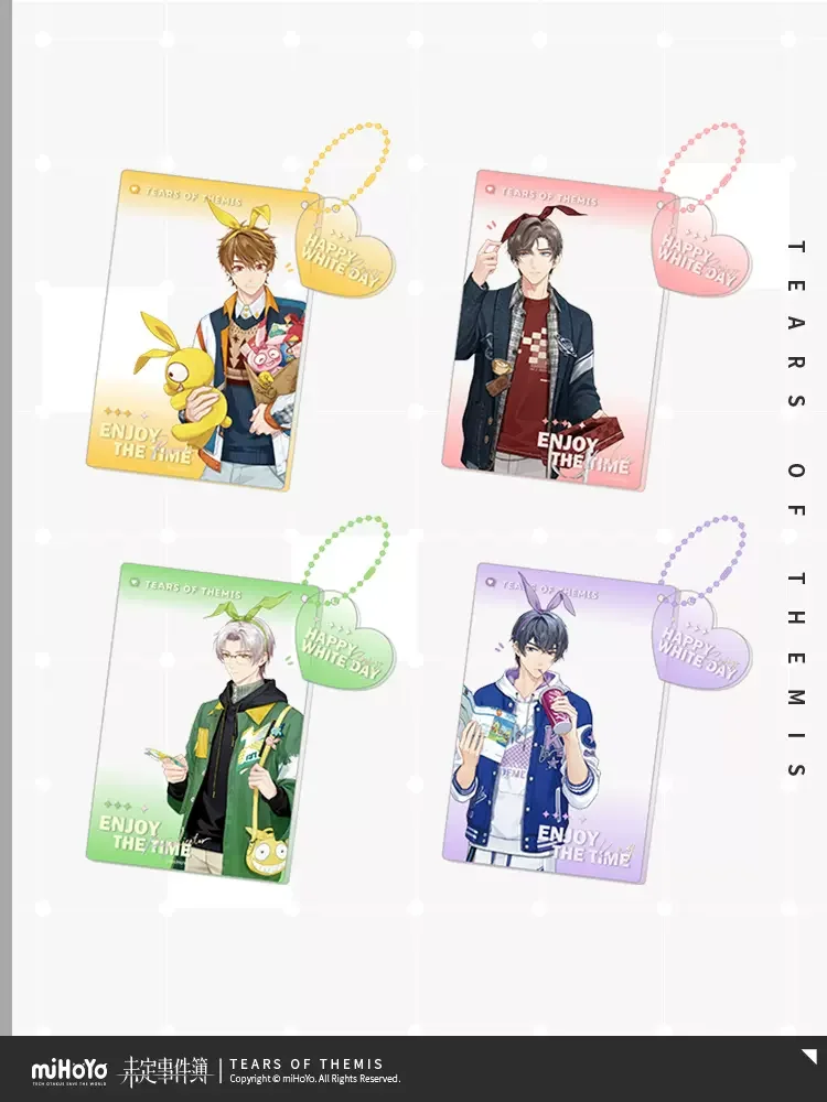 

Sunsyea Tears of Themis Official Merch miHoYo Original HYQY Series Keychain Marius von Hagen Luke Pearce Artem Wing Vyn Richter