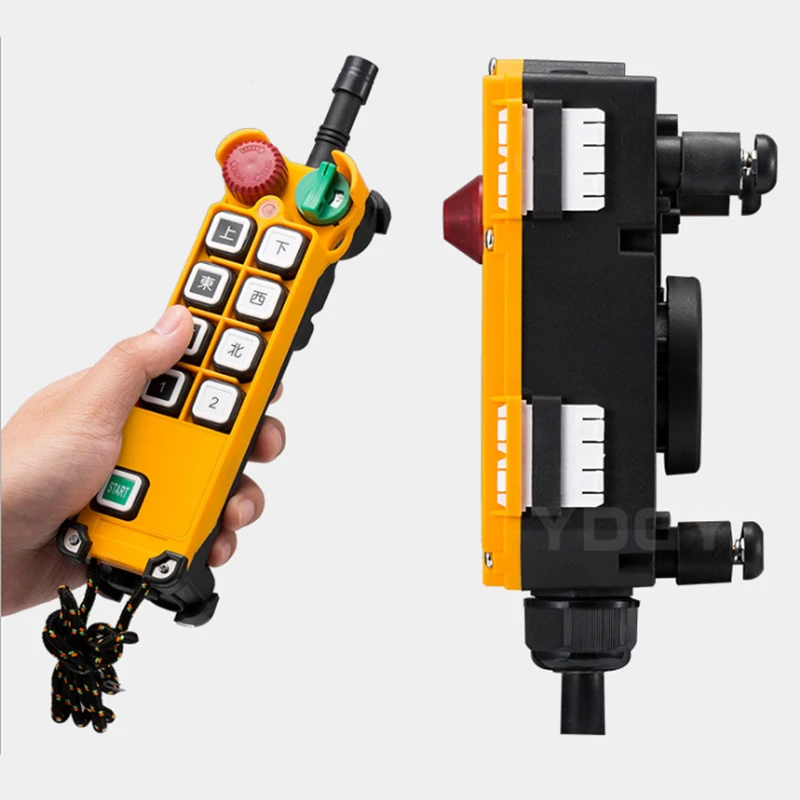 Hot sale DC 8 Keys Telecrane Wireless Remote Control System grass cable brush cutter winch scissor lifts wireless remote control