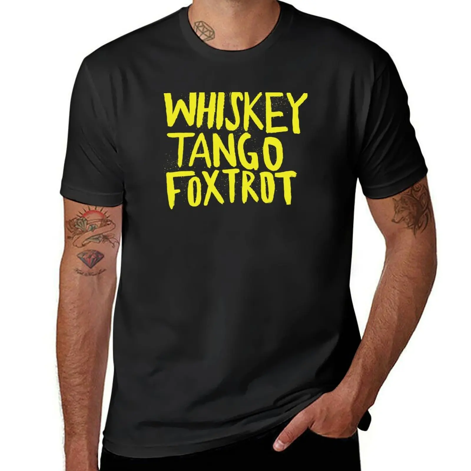 Whiskey Tango Foxtrot - Color Edition T-Shirt new edition summer top summer tops Blouse mens tall t shirts