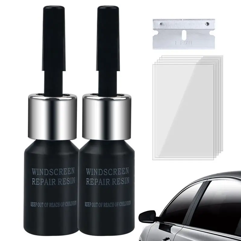 

Windshield & Glass Repair Tools Glass Repair Fluid Automotive Nano Fluid Filler Glass Repair Kit Windscreen Tool Long-Lasting