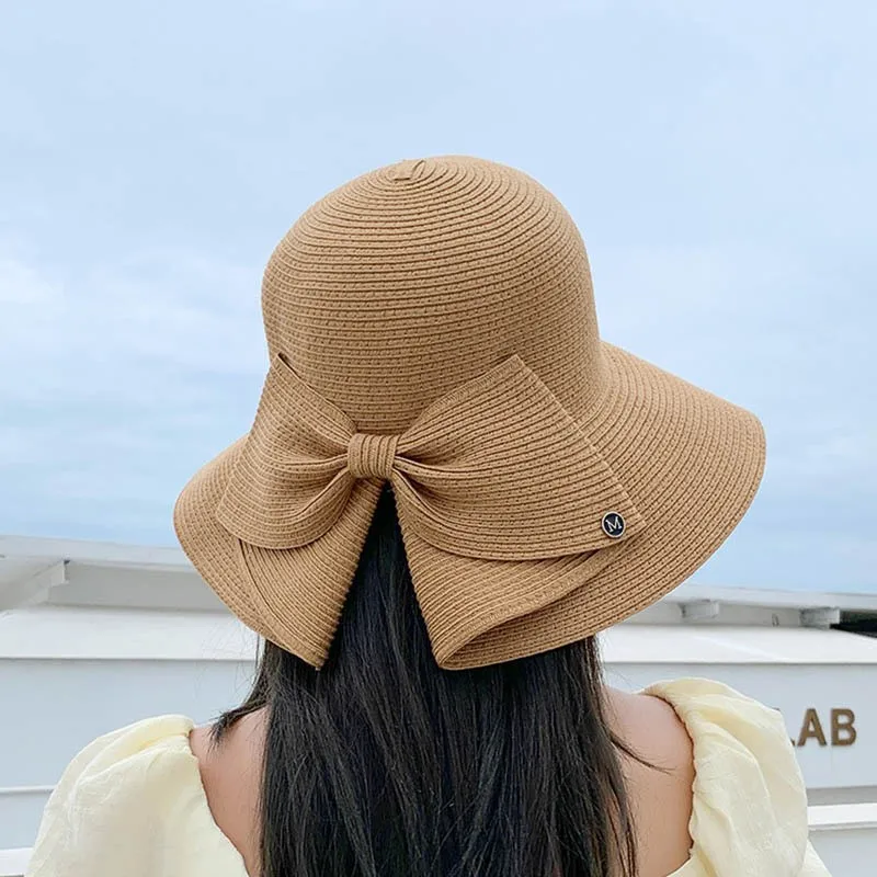New outdoor face covering hat fashionable split for women fisherman label