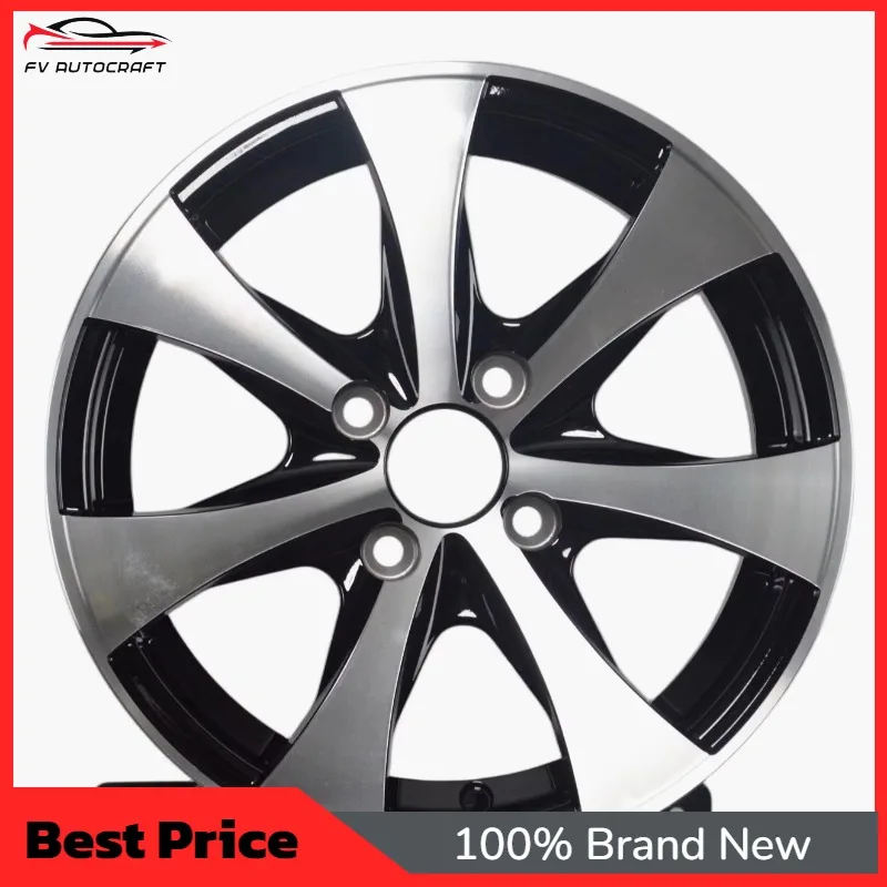 【2026】New Lightweight Cast Aluminum Alloy Wheels 13-15 Inch Multi Spoke Silver Finish Cars Rims Universal Fitment For Aftermarke