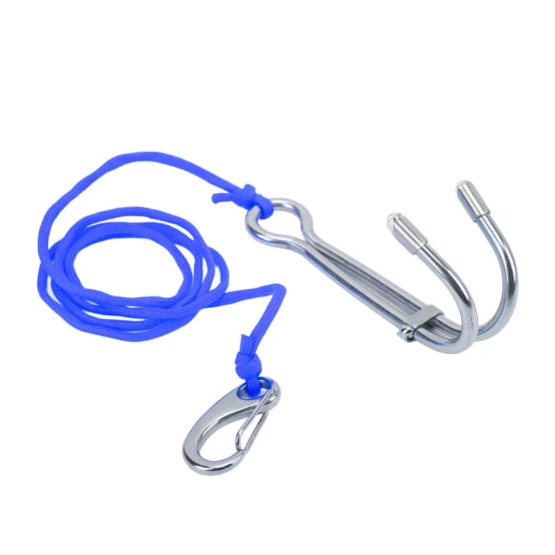 drift-hook-scuba-diving-double-crochet-de-derive-en-acier-inoxydable-avec-ligne-pour-la-plongee-en-grotte-bleu