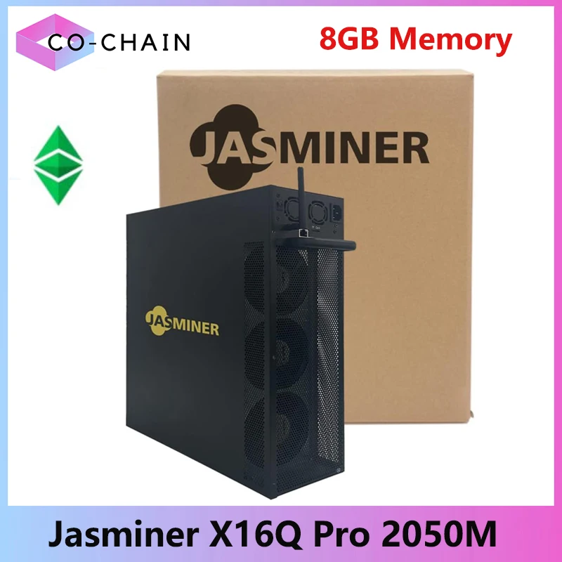 جديد Jasminer X16Q Pro 2050Mh/s 520W ETC عامل منجم JASMINER X16Q 1950M 620W Asic Miner ETC Ethash ETHW عامل منجم Jasminer ETC تعدين X16Q