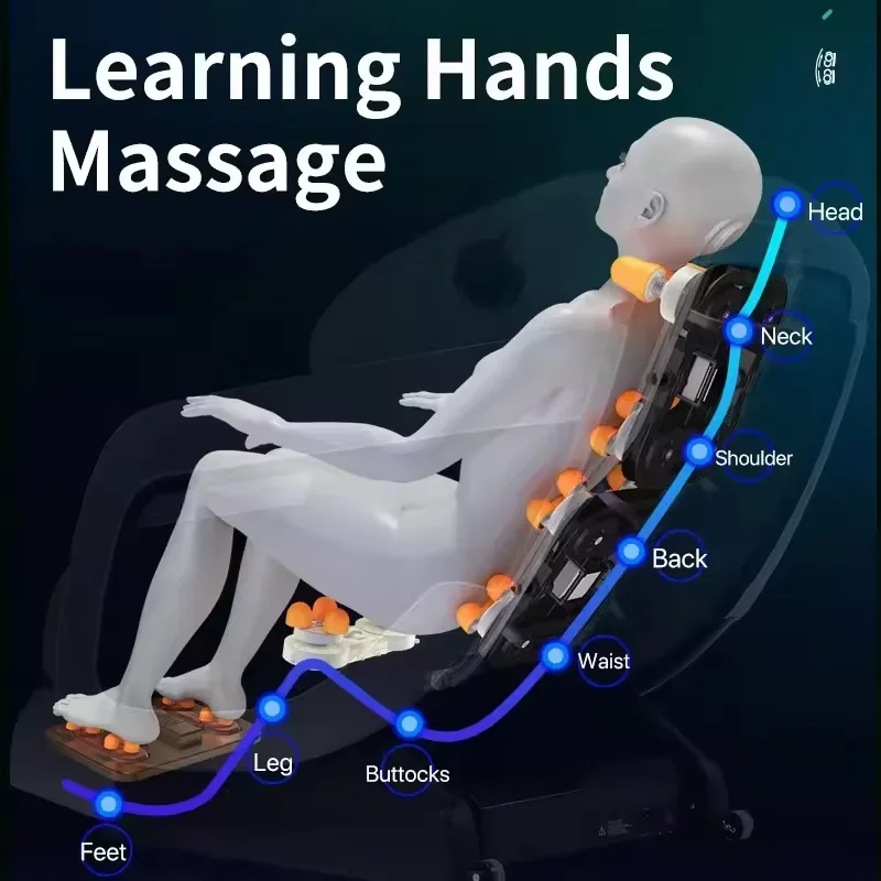 2024 Nieuw ontwerp Beste Zero Gravity Body Massagestoel Vrijetijdsstoel te koop Massagestoel Full Body 8d Zero Gravity Luxe