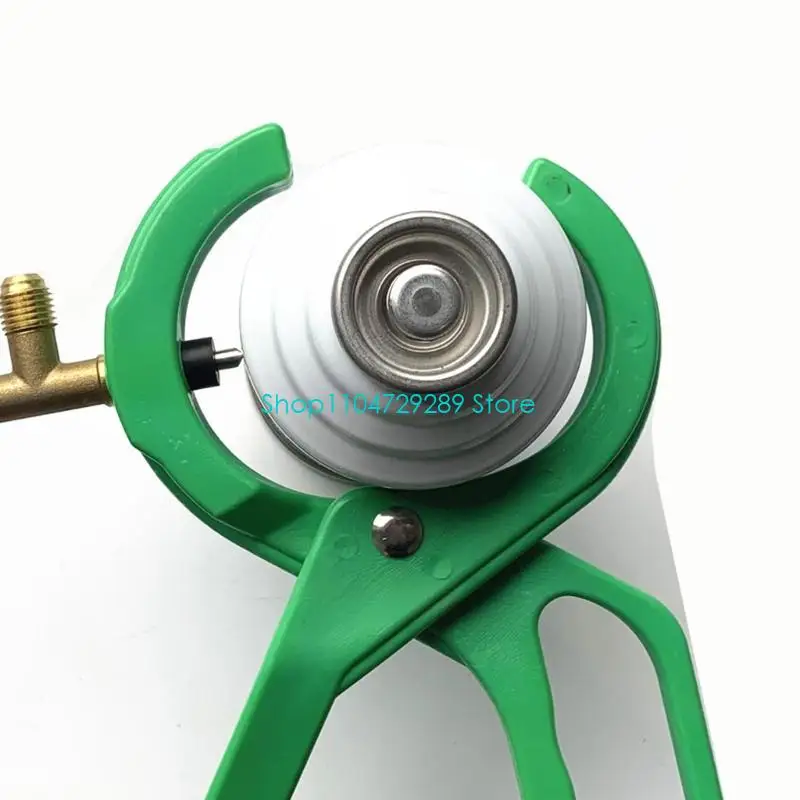 D8KE R134A kann HLK -Flaschenventile mit einem bequemen Griffgriff universell für Kältemittel aufladen