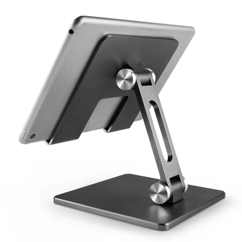 Tablet Computer Bracket Aluminum Alloy Folding Portable Heightening Frame Suitable for Computer Lazy Desktop Bracket
