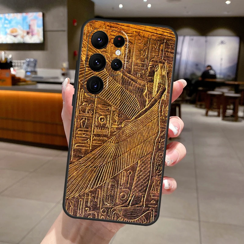 エジプトファラオ壁画柄スマホケース Samsung Gala - Phone Cases Egypt のレビューと価格