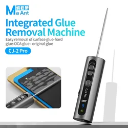 MaAnt CJ-2 Pro Electric OCA Glue Remover - 9 Speed Adjustable with LED Display for Phone LCD Screen Cleaning & Repair Tool Kit