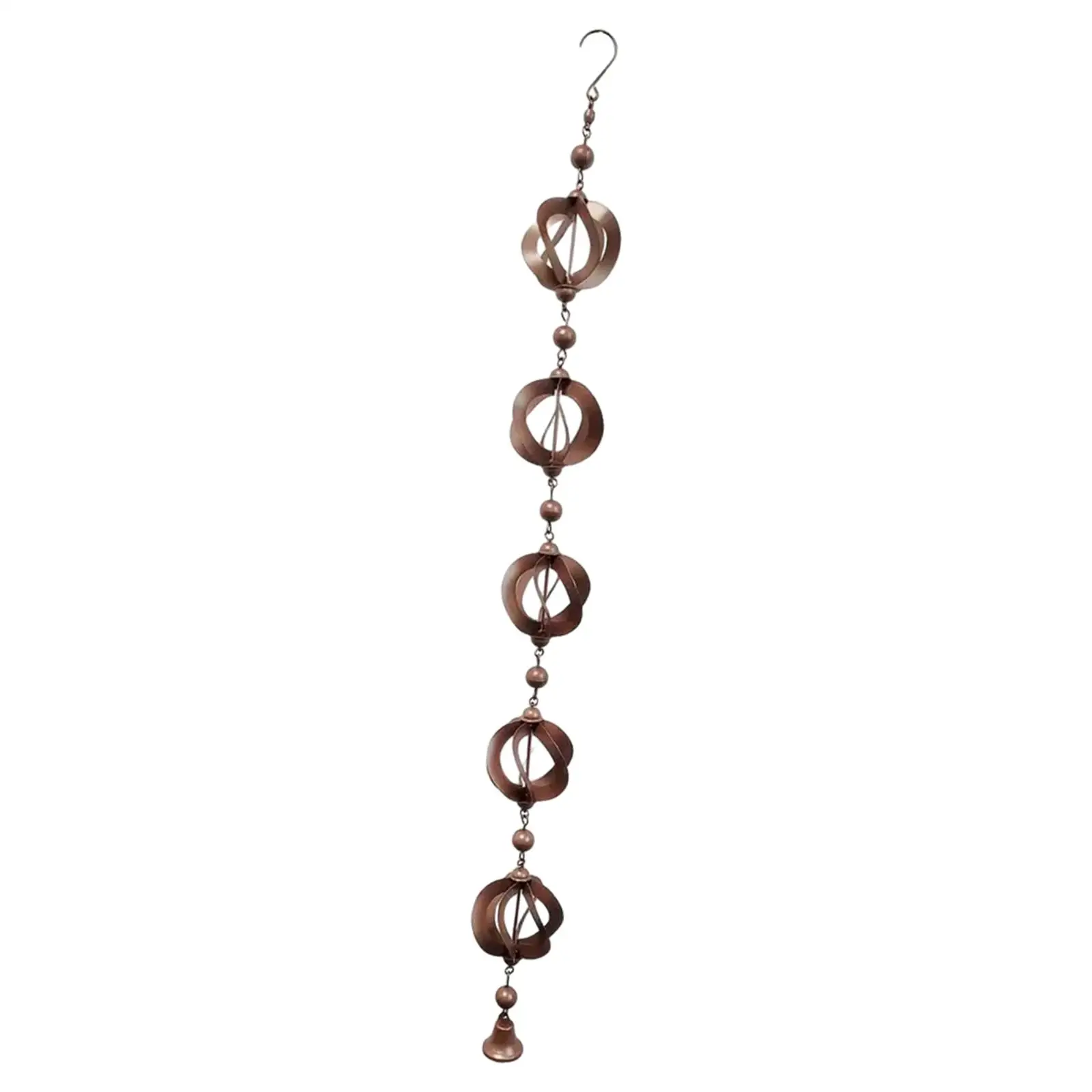 Rain Chains for Gutters Metal Replacement Downspouts for Outdoor Home Roofs