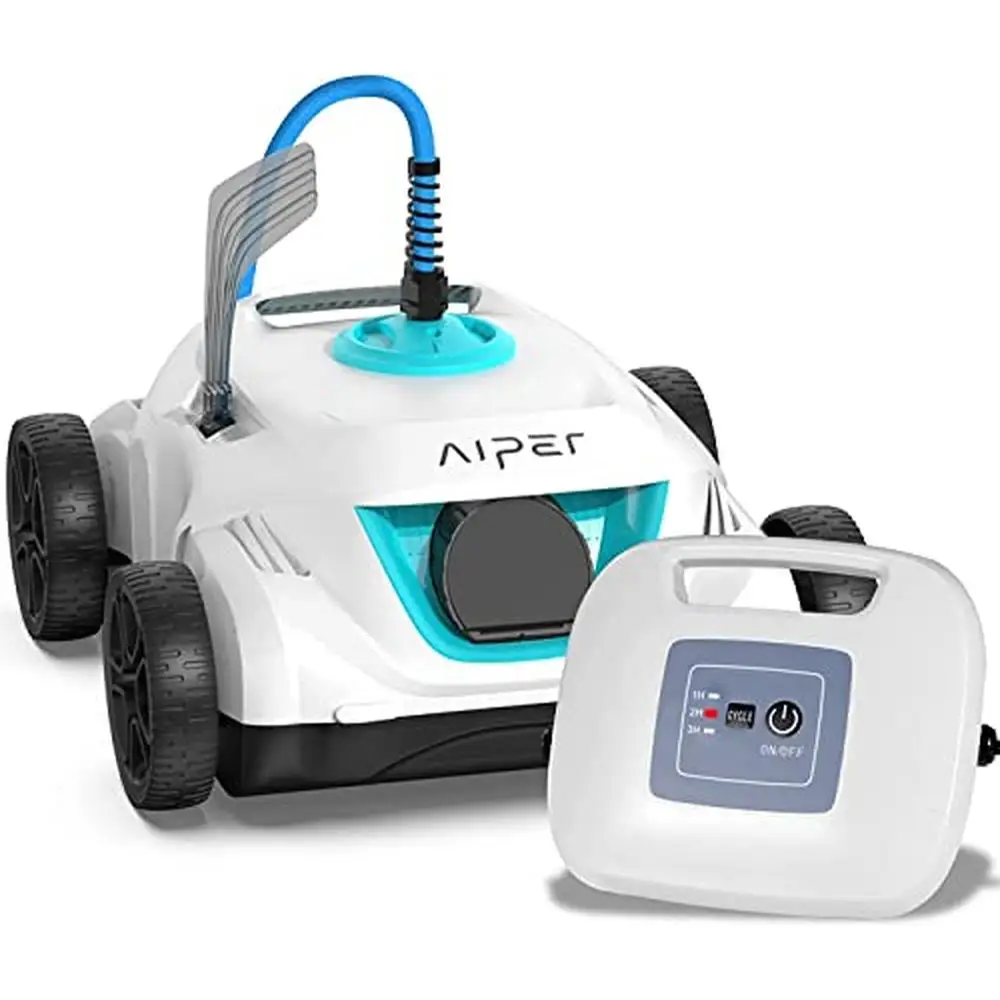 Robotic Pool Vacuum Above Ground Pools Aiper Orca 800 Mate Energy Efficient Pool Cleaner with Powerful Suction and Nimble