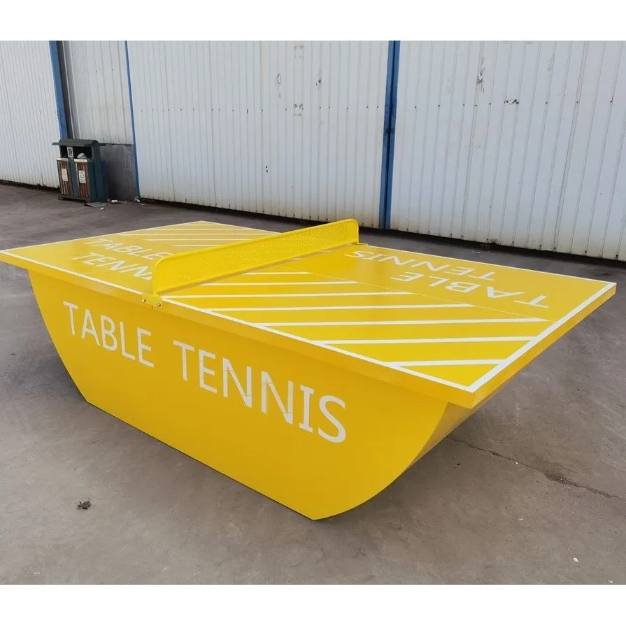 Outdoor table tennis table for outdoor use