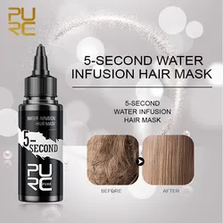 PURC-Water Infusion Hair Mask, Repair Frizz, Smoothing, Straightening, Keratin, Scalp Treatment, Hair Care, 60ml