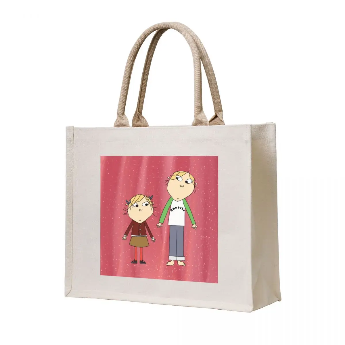 

Charlie and Lola Tote Bag Beach bag Women's handbag tote bag woman