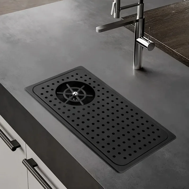 

Glass Rinser Cup Washer Glass Washer for Sink Cup Rinser Bar Accessory, Halloween Christmas Birthday Gift Black Friday