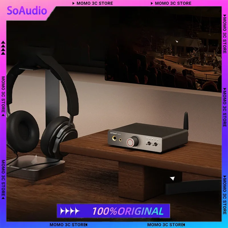 AIYIMA DAC-A7 HIFI 헤드폰 앰프 ES9038Q2M 오디오 USB 디코더 프리앰프 블루투스 5.4 3.5/6.35mm 헤드폰 액티브 스피커용