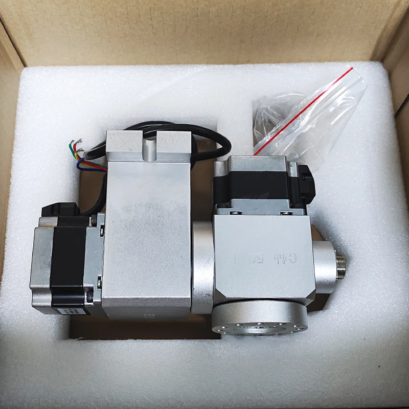 

Роторная ось с гармоническим редуктором 4-й и 5-й оси, передаточное число 50:1, для ЧПУ-фрезеров, оси A/B, высота центра 73 мм, для DIY-гравировальных станков