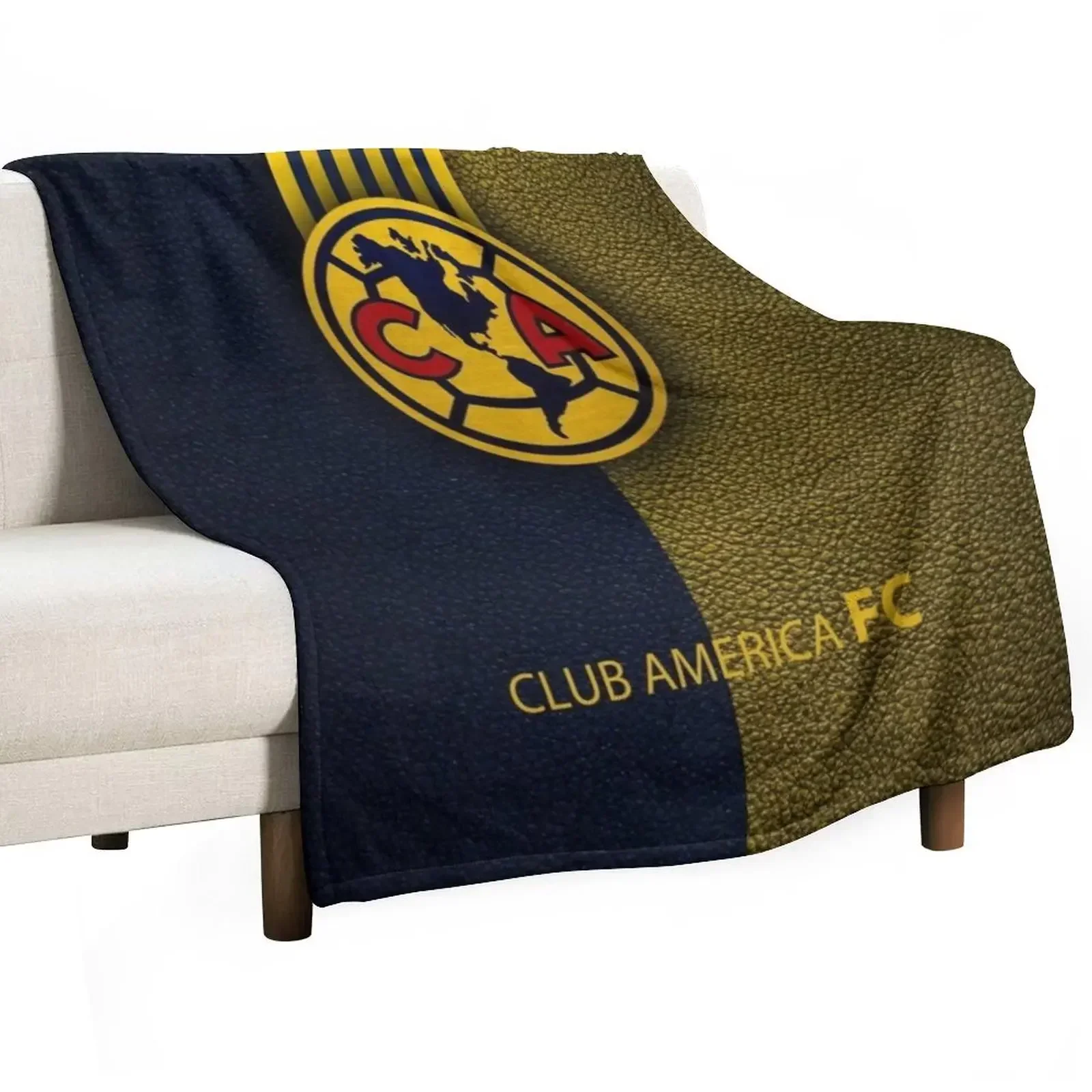 CLUB America FC Throw Blanket Furry Thin Weighted Blankets