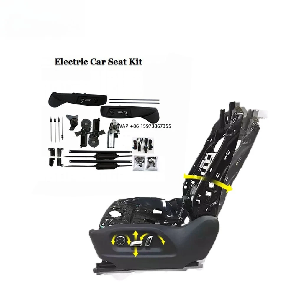 

High Quality Golf Cart Seat Black Power Adjustable Memory Power Seat Kit