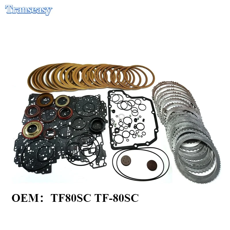 TF80SC TF-80SC Transmission Master Rebuild Overhaul Kit Clutch Discs Fits For Mazda Volvo