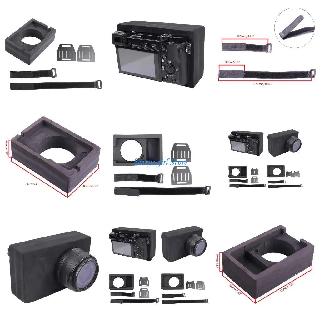 C7AB قبضة يد عمودية معدنية مطورة قبضة يد آمنة ومريحة قبضة كاميرا مريحة تثبيت بسيط لكاميرا RX1R #1