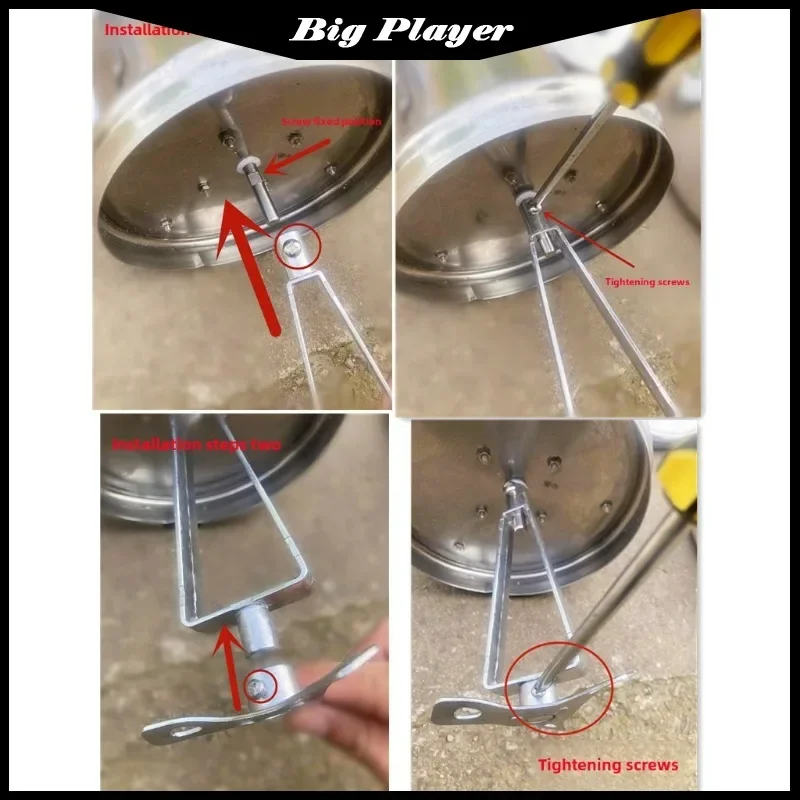 ماكينة فصل الحليب الكهربائية ماكينة رمي الحليب الراعي خلاط منزلي من الفولاذ المقاوم للصدأ #5