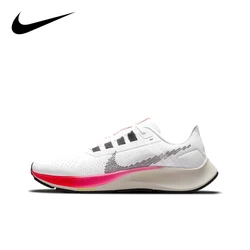 Original Nike Pagasus 38 White color Men's Running Casual Marathon Professional Breathable Shoes Sneakers DJ5397-100