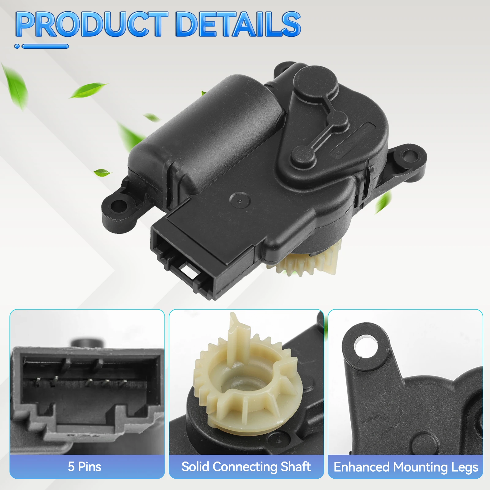 HVAC Heater Blend Door Actuator For Audi A3 Q2 TT VW Crafter Golf Tiguan Seat Ateca Leon Skoda Kodiaq Octavia 5Q0907511K