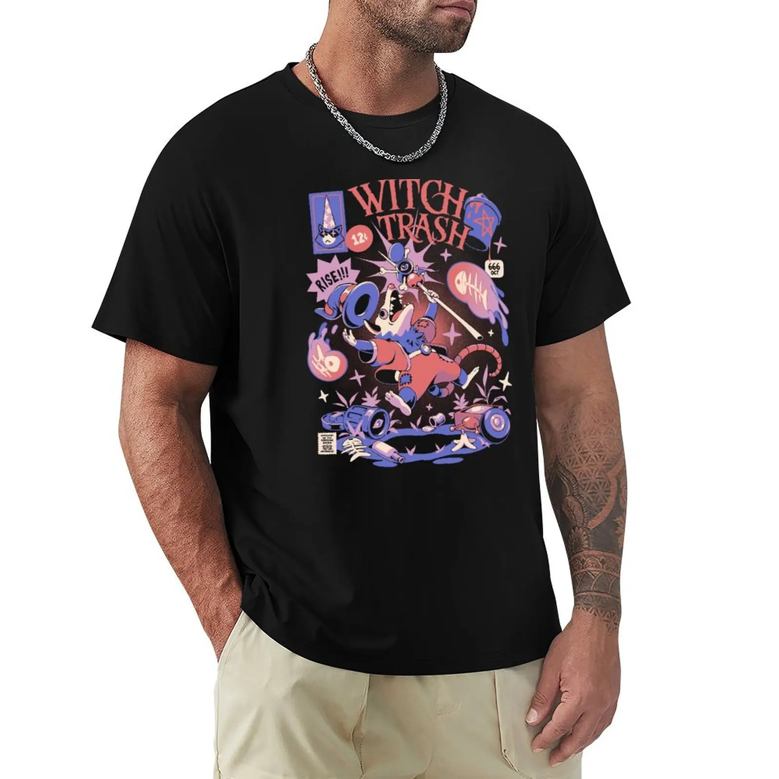 Witch Trash T-Shirt Holiday All Match T-Shirt