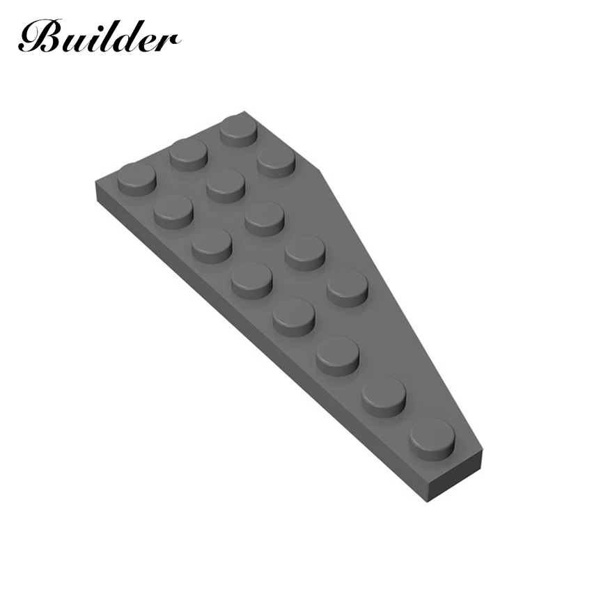 

Little Builder 50305 DIY 3x8 Wedge Plate (left) Building Blocks Technological MOC Creativity Compatible Bricks Children Toys