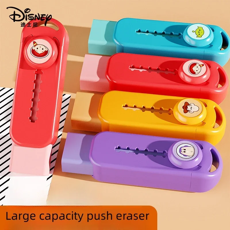 La nuova gomma Push-pull aliena carina di Disney Buzz Lightyea Macaron Color Seamless Eraser studente cancelleria giocattolo studente premio regalo