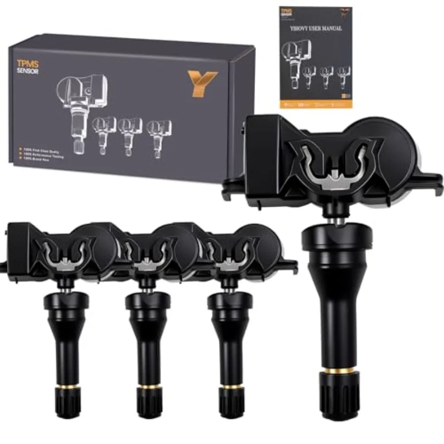 

4PCS Pre-Programmed Tire Pressure Monitoring Sensor 433MHz TPMS 68252493AB Fit for Dodge Durango Dart Fit for Jeep Compass Gran
