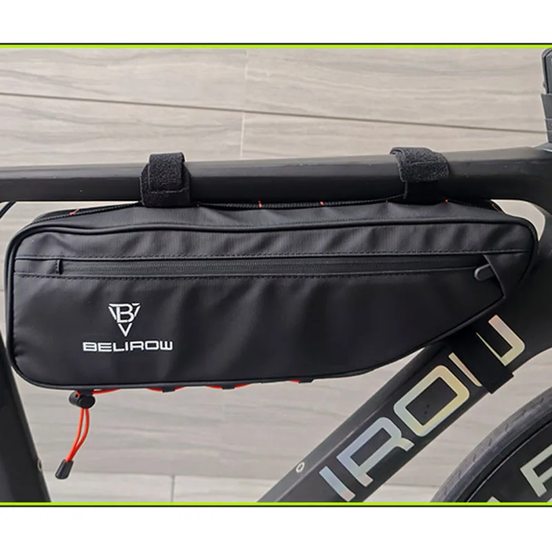 Must-Have Waterproof Top Tube Bag: Large Capacity for MTB & Road Bike Commutes