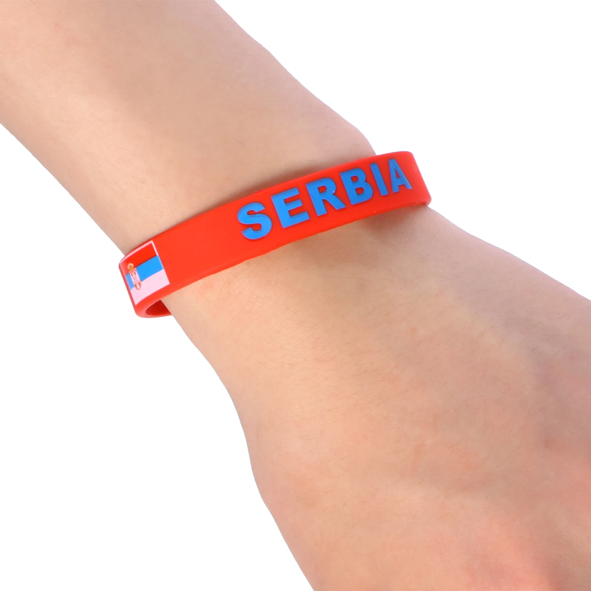 

6 Pcs Banner Bracelet Men and Women Sport Wristband Outdoor Country Flag