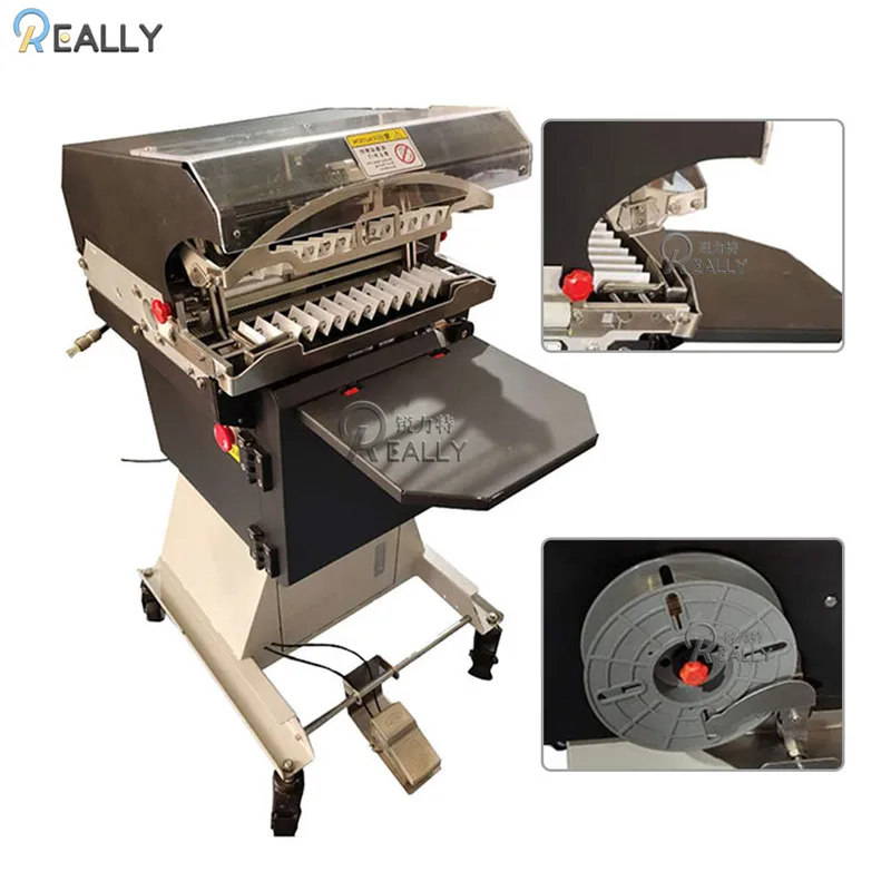 

Automatic Bag Tying Machine Bread Bag Twist Tie Packing Machine With Sealing Machine Toast Binding Sealer Equipment