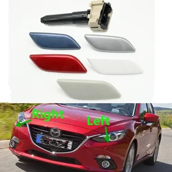 Boquilla de pulverización para faros delanteros de coche, cubierta de arandela para Mazda 3, M3, Axela, 2013, 2014, 2015, 2016