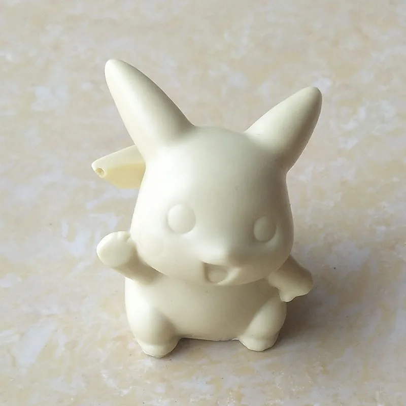 Pokemon Pikachu 3D Candle Wax Anime Silicon Mold Cake Tools Cartoon Kids Chocolate Candy Dessert Cupcake Kitchen Baking Mould