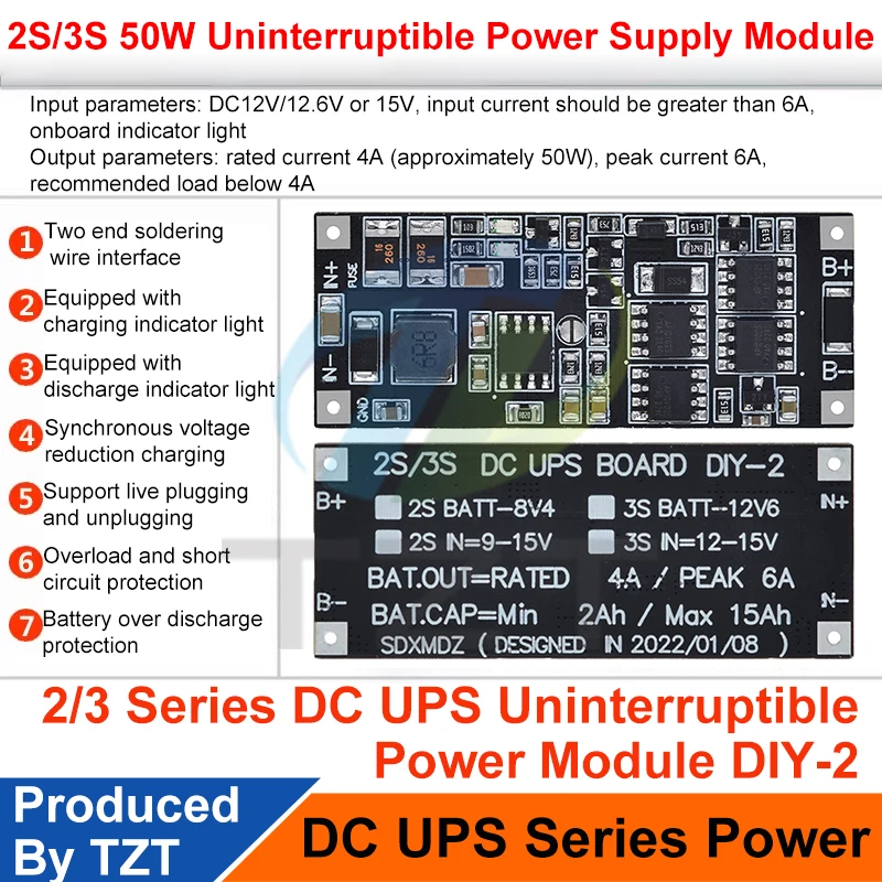 Tzt Dc 12V/15V 50W …