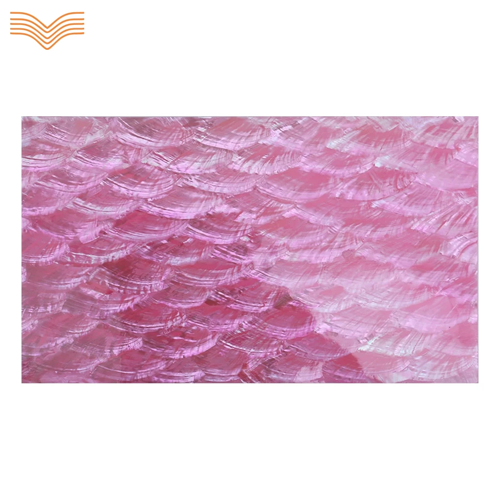 Colorful Natural Scallop Shell Veneer Traditional Handcraft Material Raw Wood Lacquer for Carving Ornament Lacquerware
