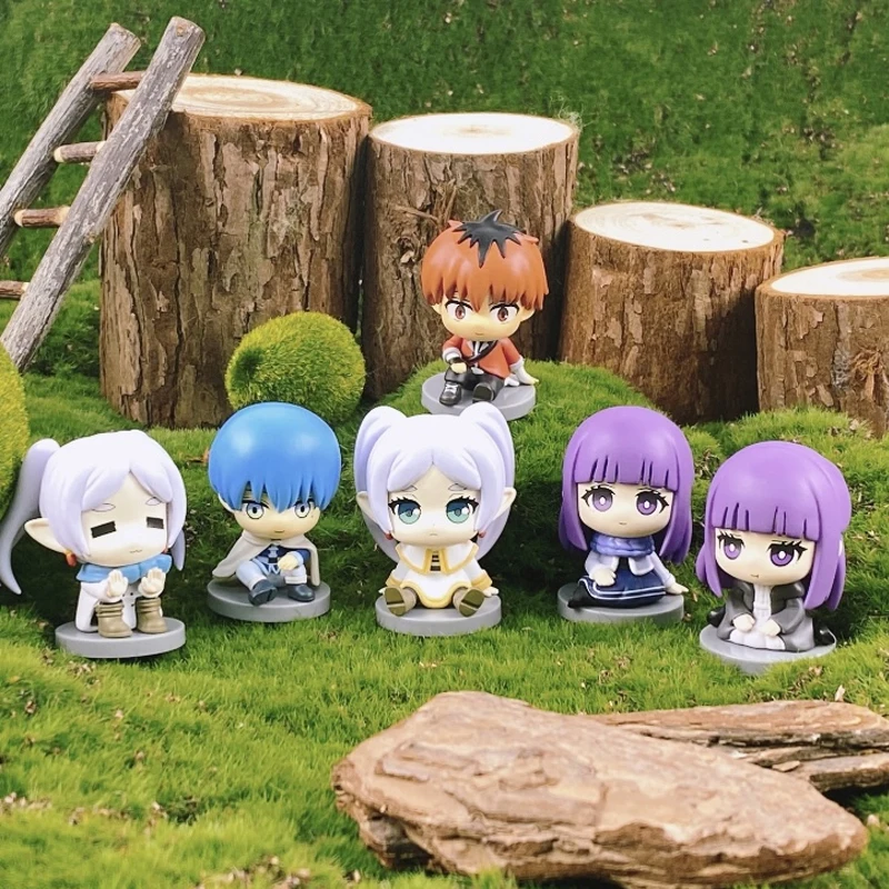 

Новая глухая коробка EAKI, настоящая погребная флорианская серия сидящих слепая коробка, милая фигурка, украшение для рабочего стола для женщин, подарок на день рождения