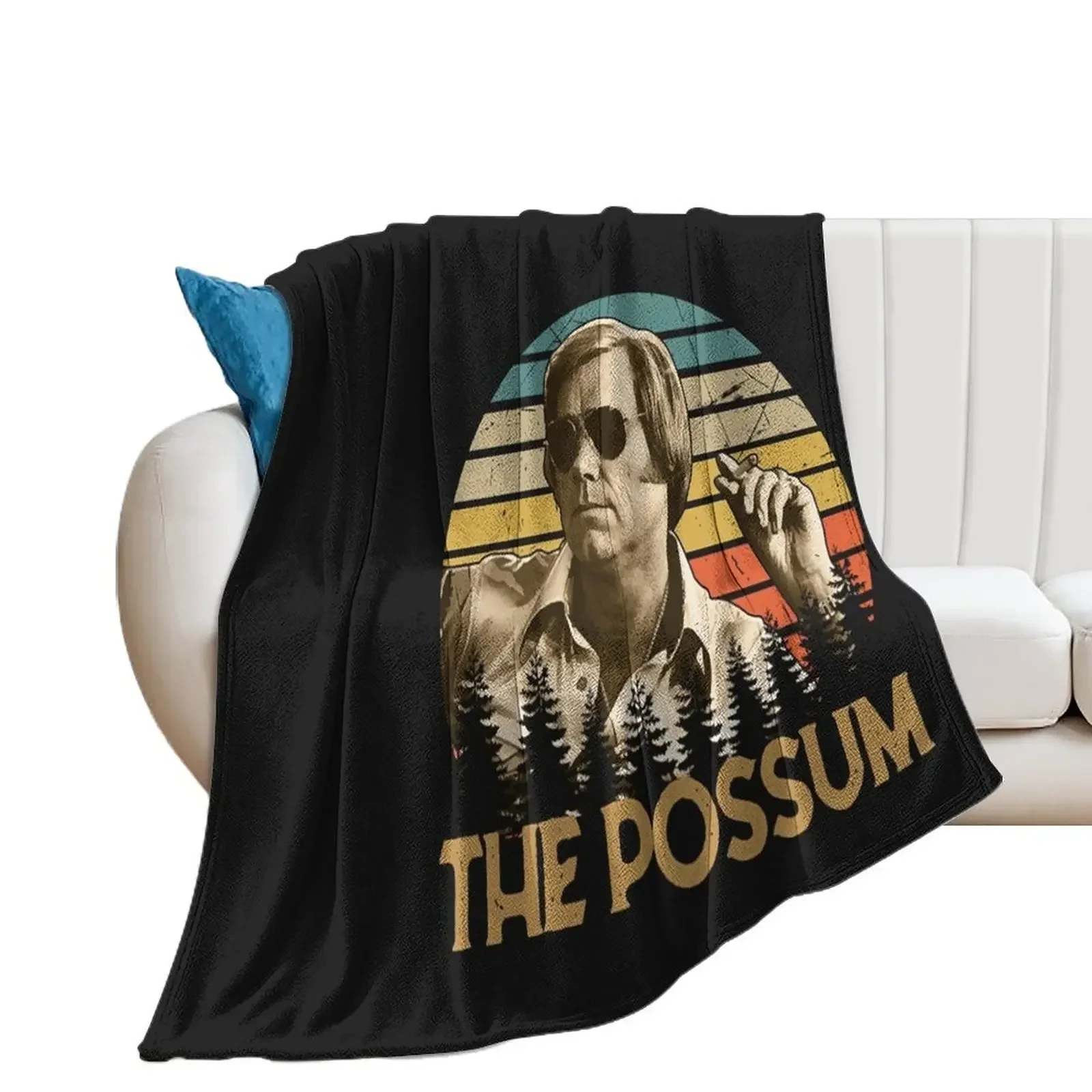 

Retro George Tees Jones Country Music - The Possum Love Gift T-Shirt Throw Blanket Sofa Sofa Quilt Blankets