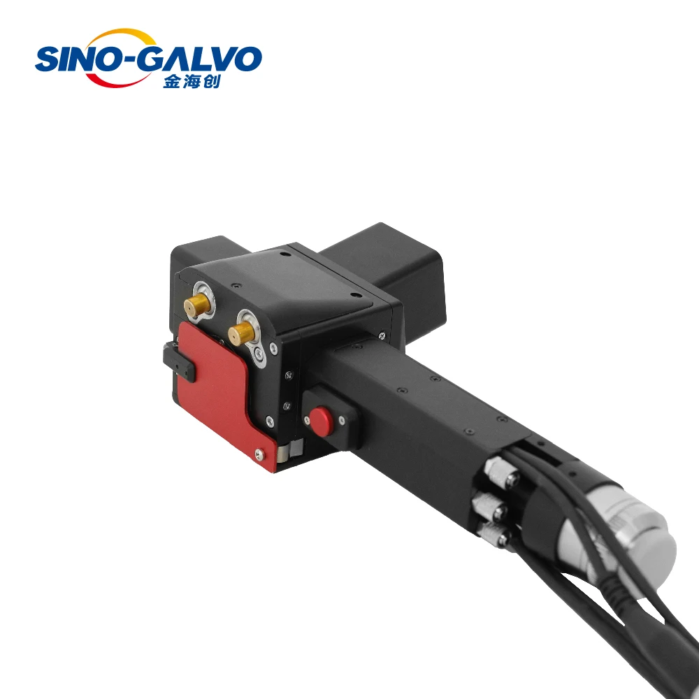

LC1510D-VW LC1512D-VW Cleaning Head Galvo Scanner with Red Light Focusing for Rust Removal