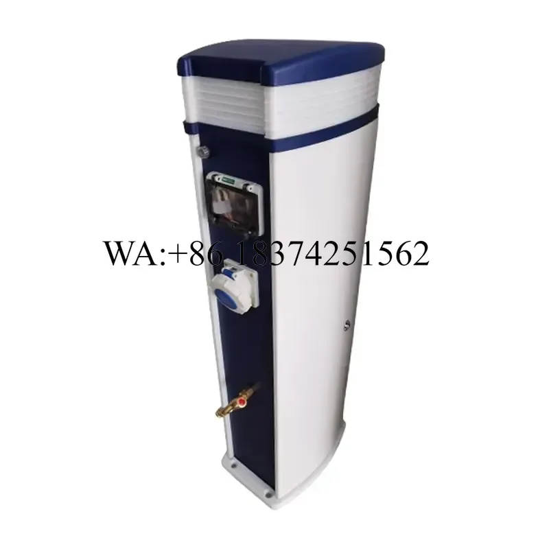 Wmwmnu for Marina Pedestal Water Power Aluminum Alloy Power Pedestal