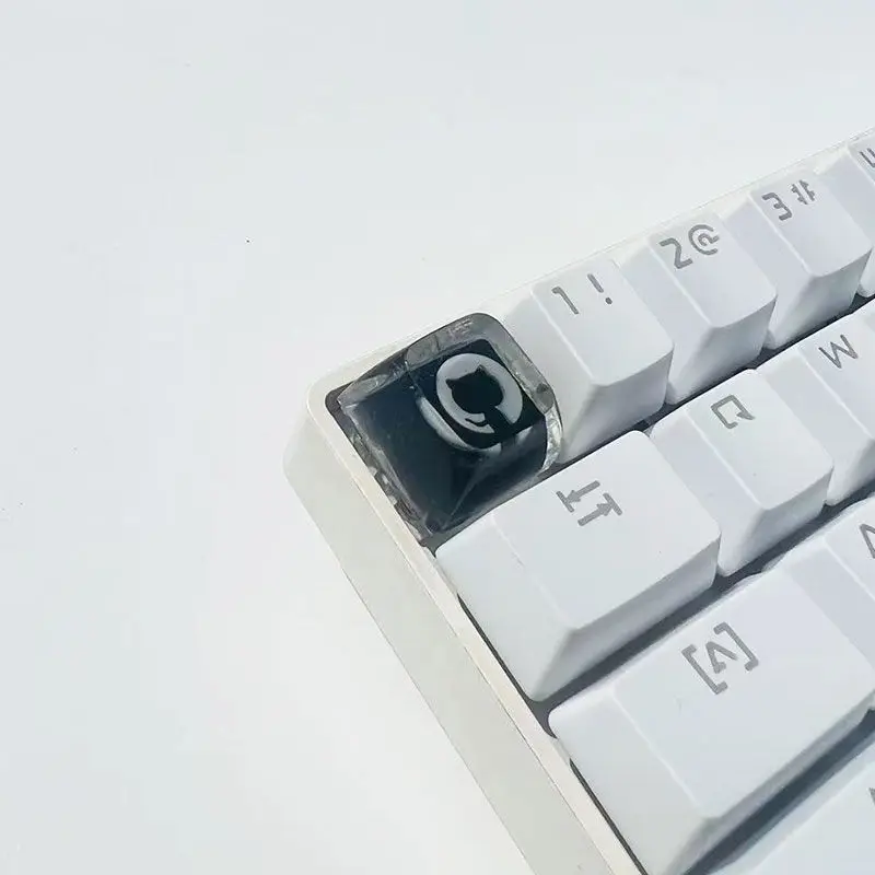 "gitHub" customized personalized keycap custom resin epoxy pure handmade keyboard cap diy creative ESC key