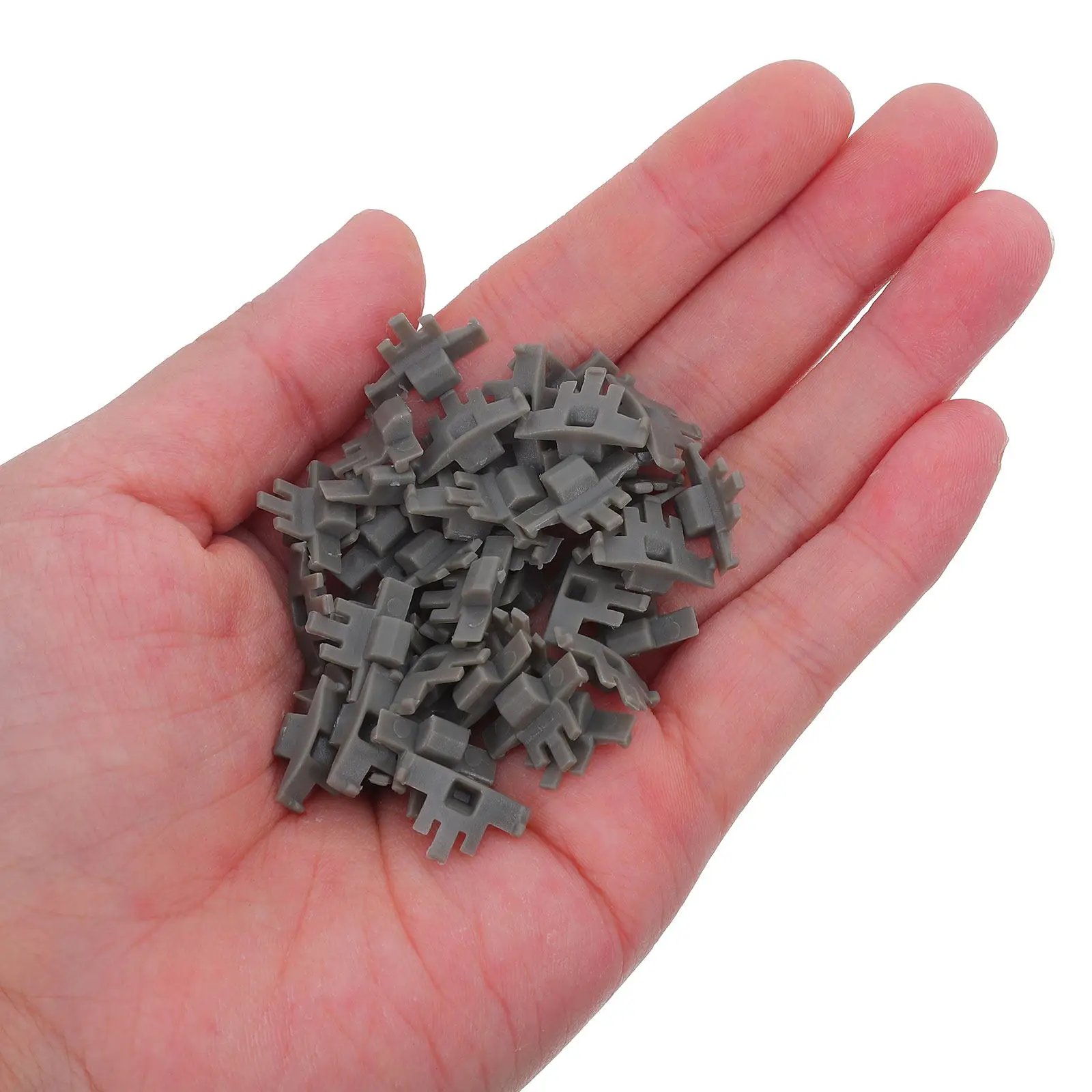 

50Pcs Plastic Cabinet Door Hinge Restrictor Clip Soft Close Angle Limiter Kitchen Cabinet Hinge Stopper Noise Reducer